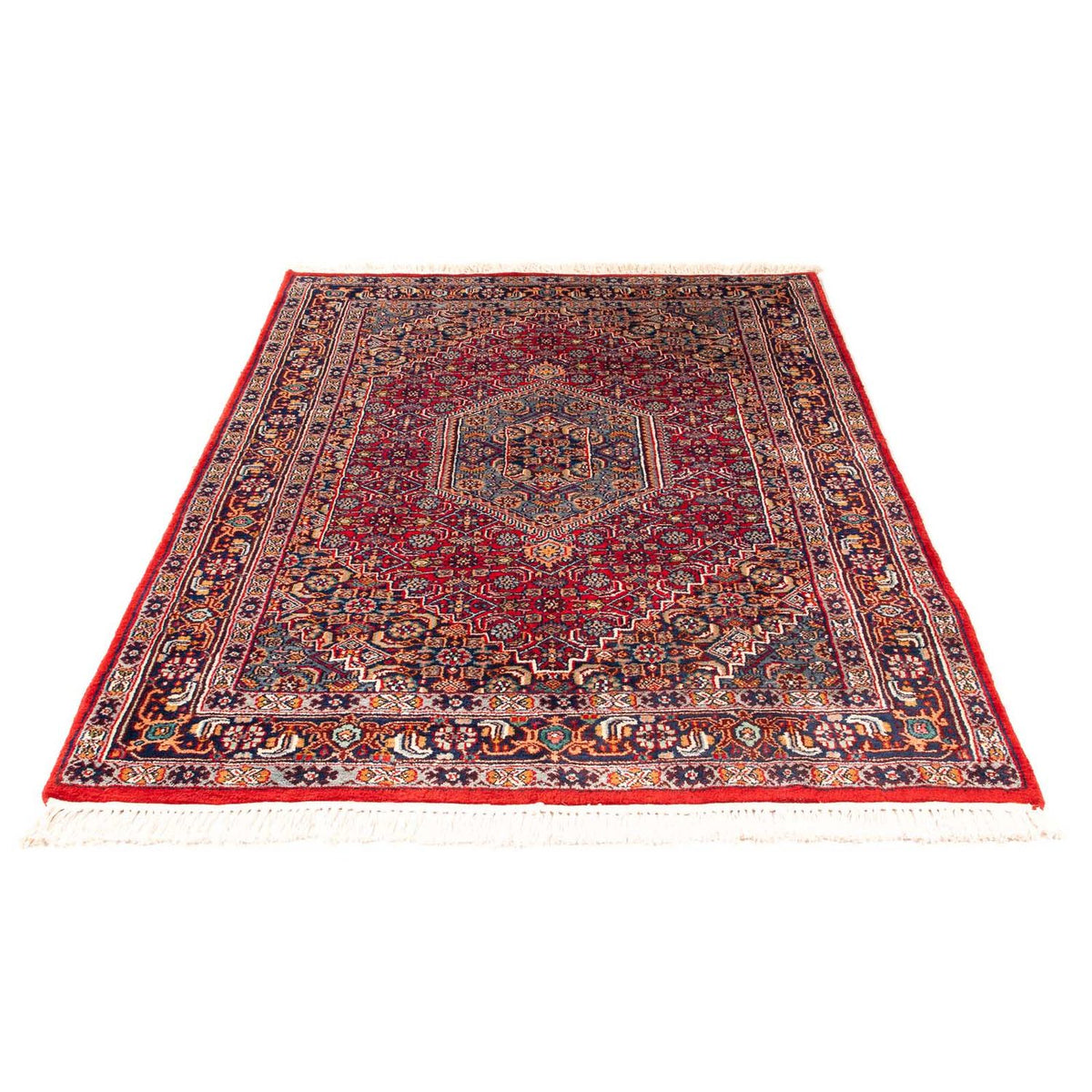 Orientalsk tæppe - Bijar - Indus - 185 x 129 cm - rød