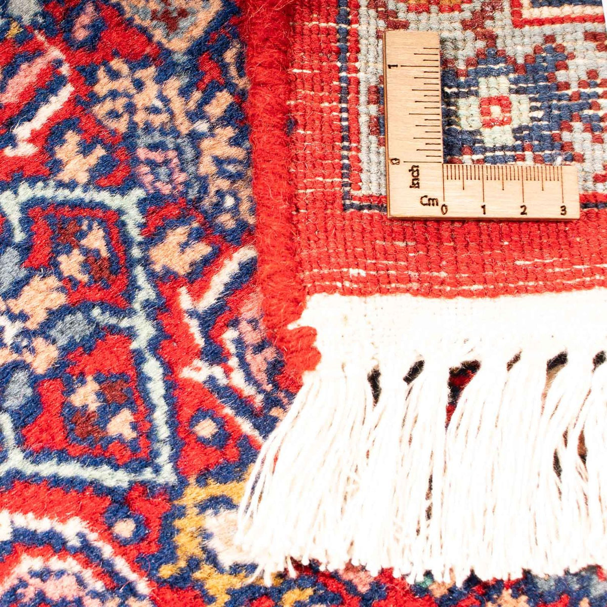 Orientalsk tæppe - Bijar - Indus - 185 x 129 cm - rød