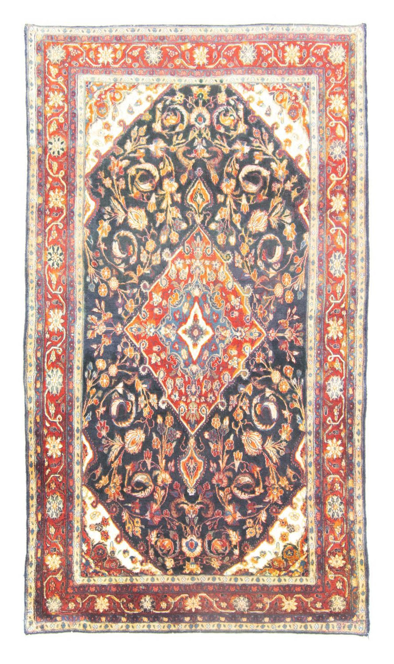 Løber Persisk tæppe - Nomadisk - 227 x 129 cm - blå