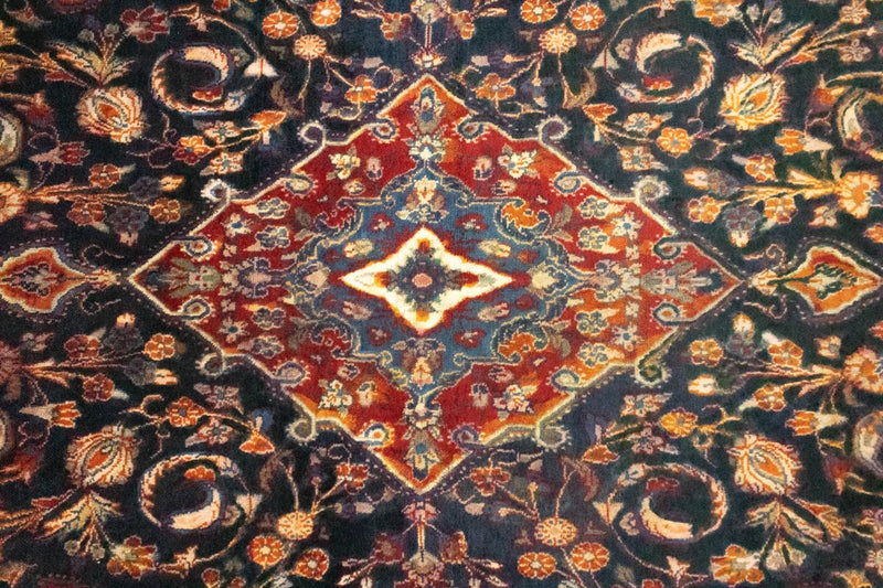 Løber Persisk tæppe - Nomadisk - 227 x 129 cm - blå