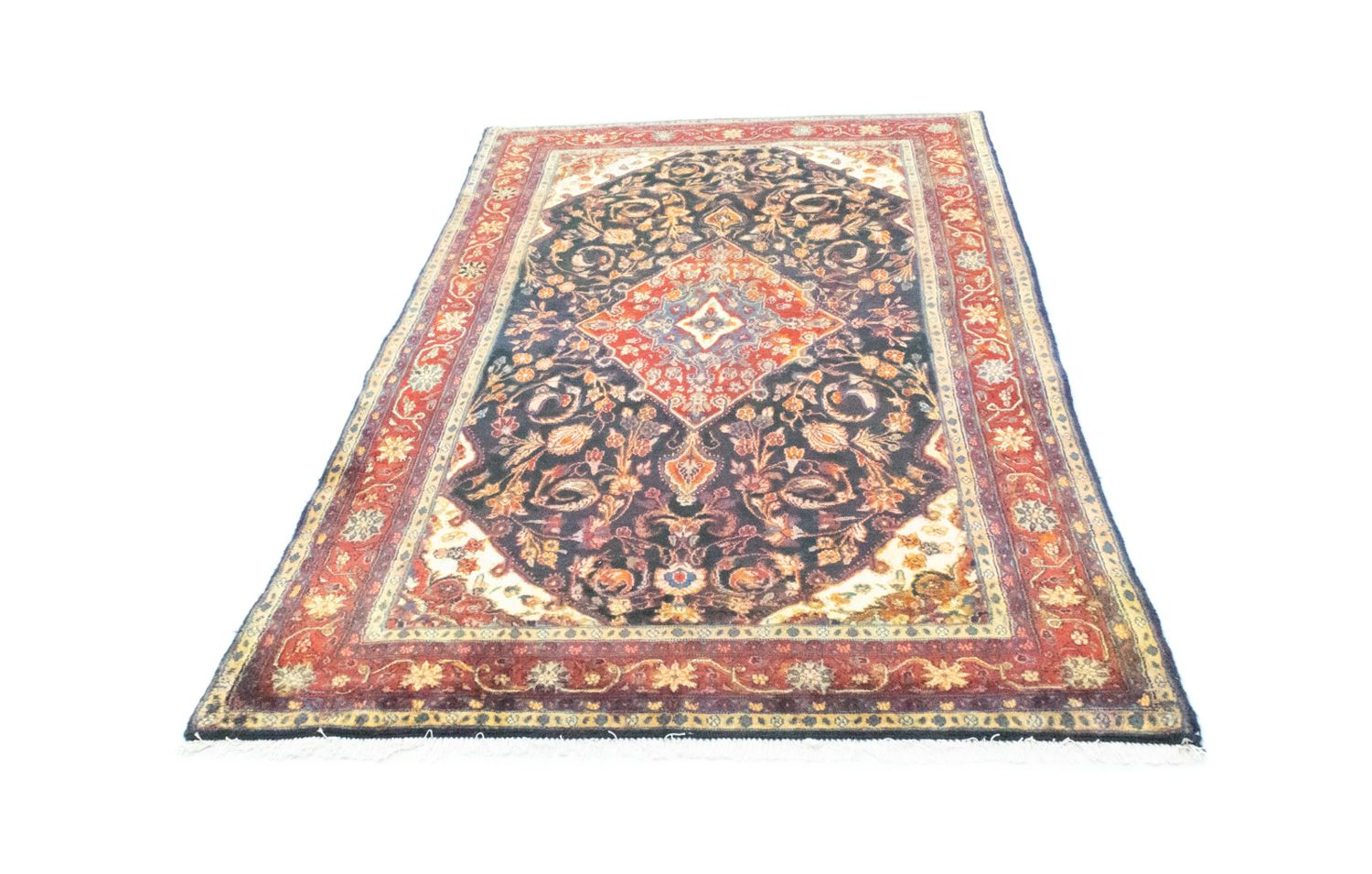 Løber Persisk tæppe - Nomadisk - 227 x 129 cm - blå