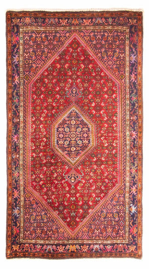 Løber Persisk tæppe - Bijar - Royal - 222 x 128 cm - lysrød
