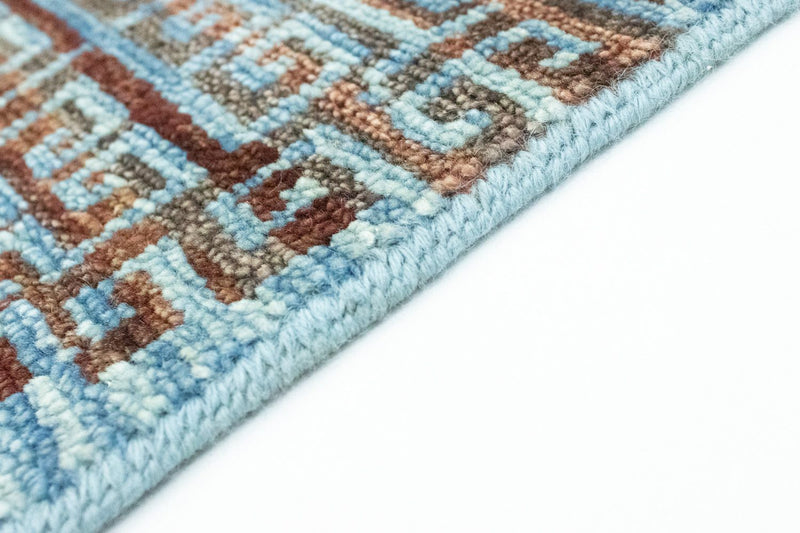 Designer tæppe - 96 x 60 cm - blå