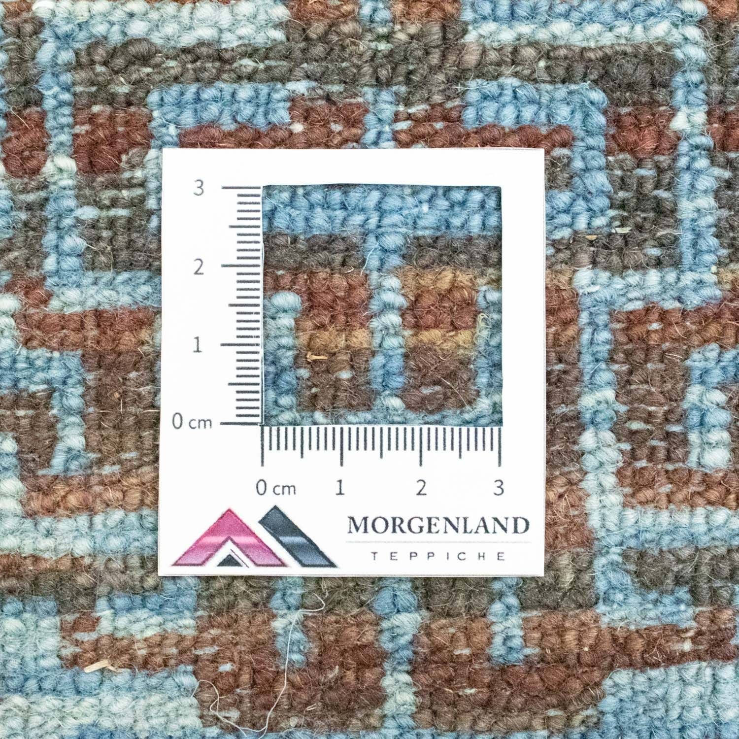 Designer tæppe - 96 x 60 cm - blå