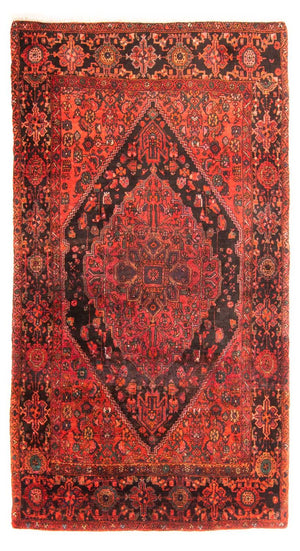 Løber Persisk tæppe - Nomadisk - 238 x 127 cm - mørkerød