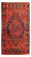 Løber Persisk tæppe - Nomadisk - 238 x 127 cm - mørkerød
