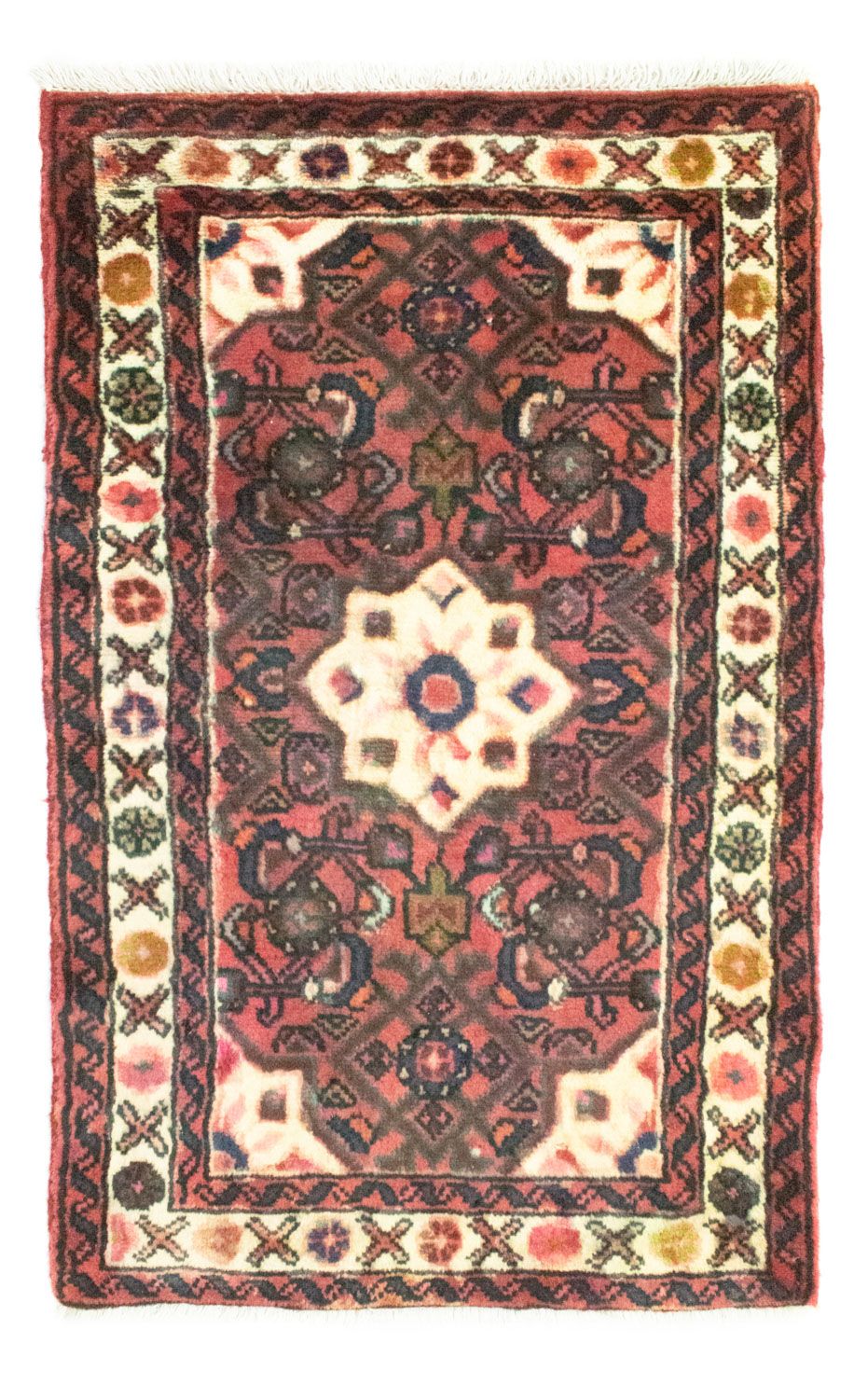 Persisk tæppe - Nomadisk - 95 x 65 cm - pink