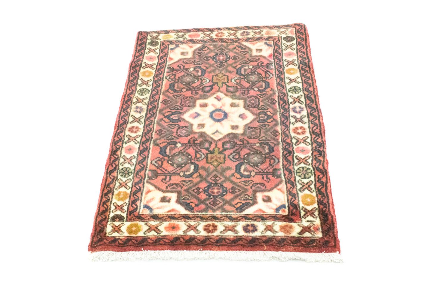 Persisk tæppe - Nomadisk - 95 x 65 cm - pink