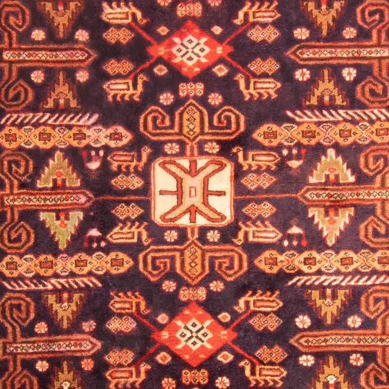 Løber Persisk tæppe - Nomadisk - 280 x 130 cm - mørkeblå