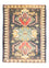 Turkaman-tæppe - 87 x 67 cm - mørkeblå