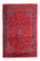 Persisk tæppe - Classic - 208 x 135 cm - mørkerød