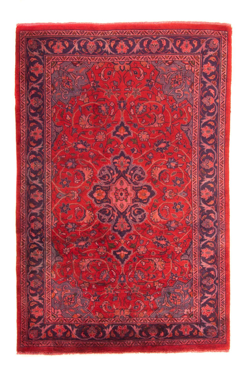 Persisk tæppe - Classic - 208 x 135 cm - mørkerød