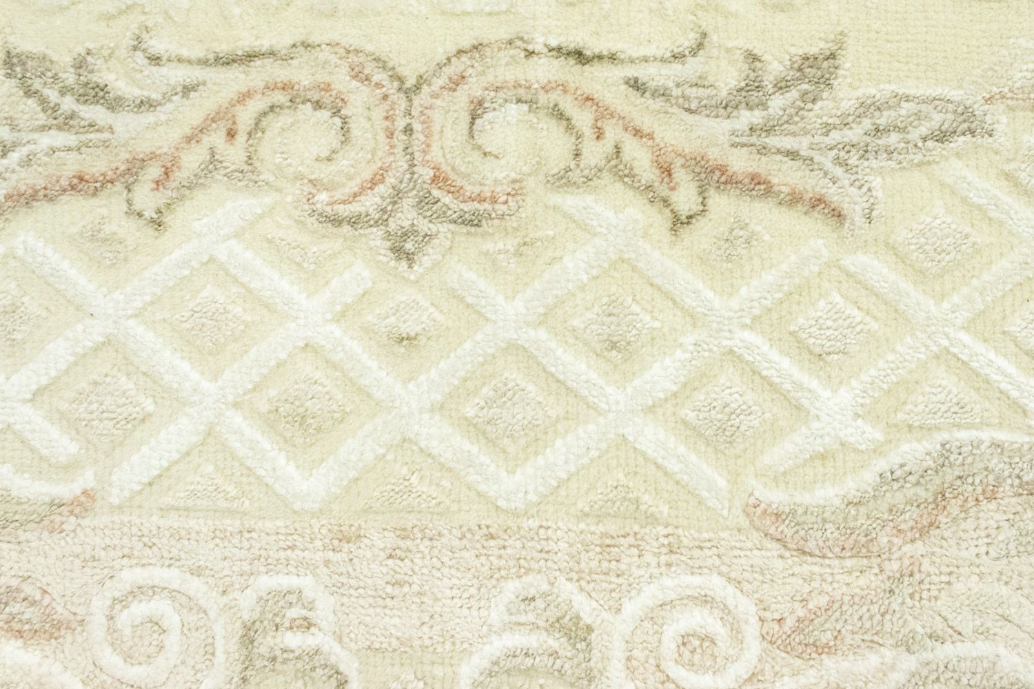 Designer tæppe - 310 x 202 cm - beige
