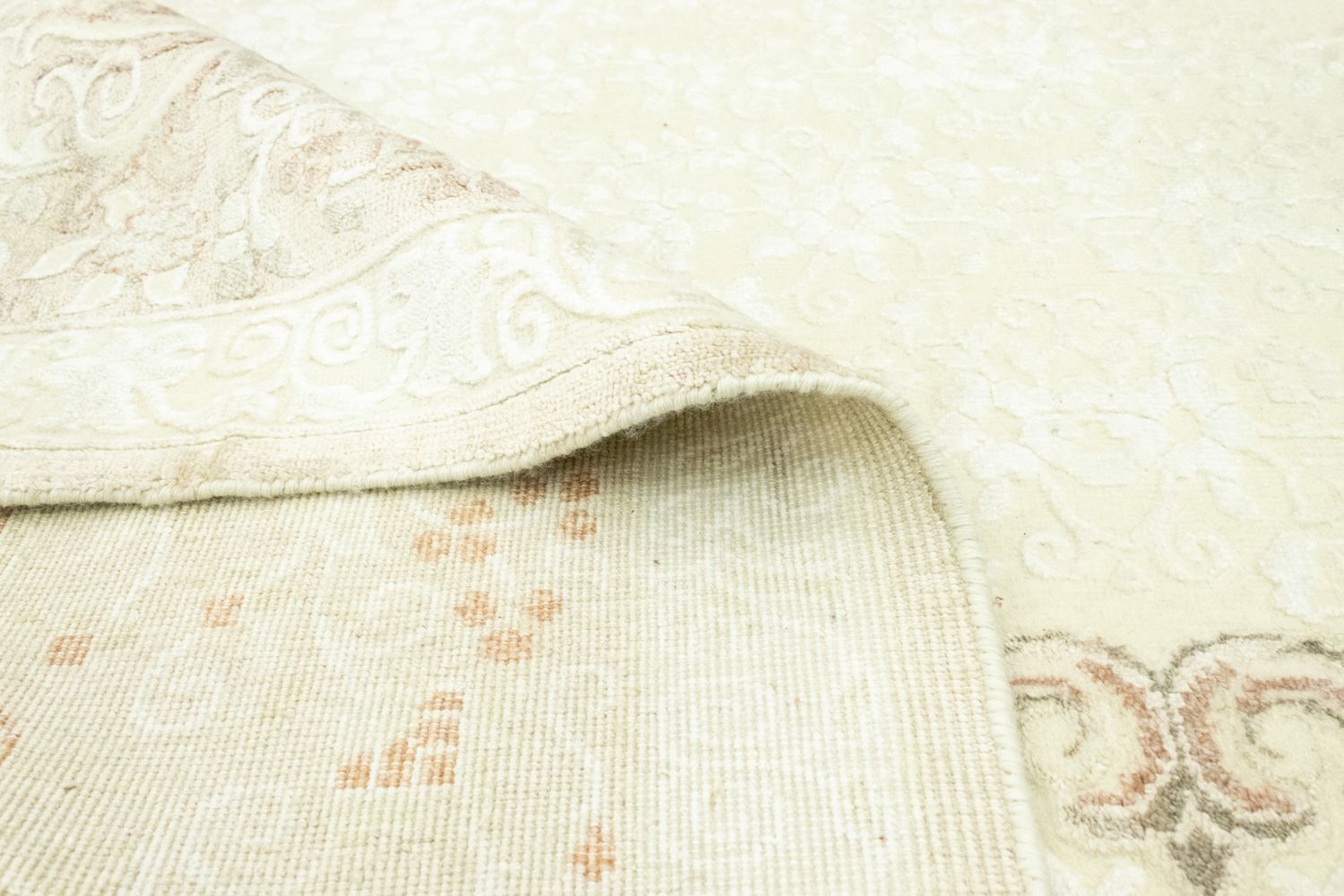 Designer tæppe - 310 x 202 cm - beige