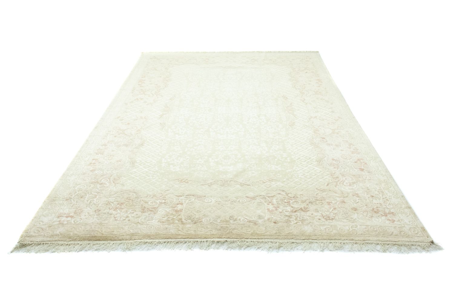 Designer tæppe - 310 x 202 cm - beige