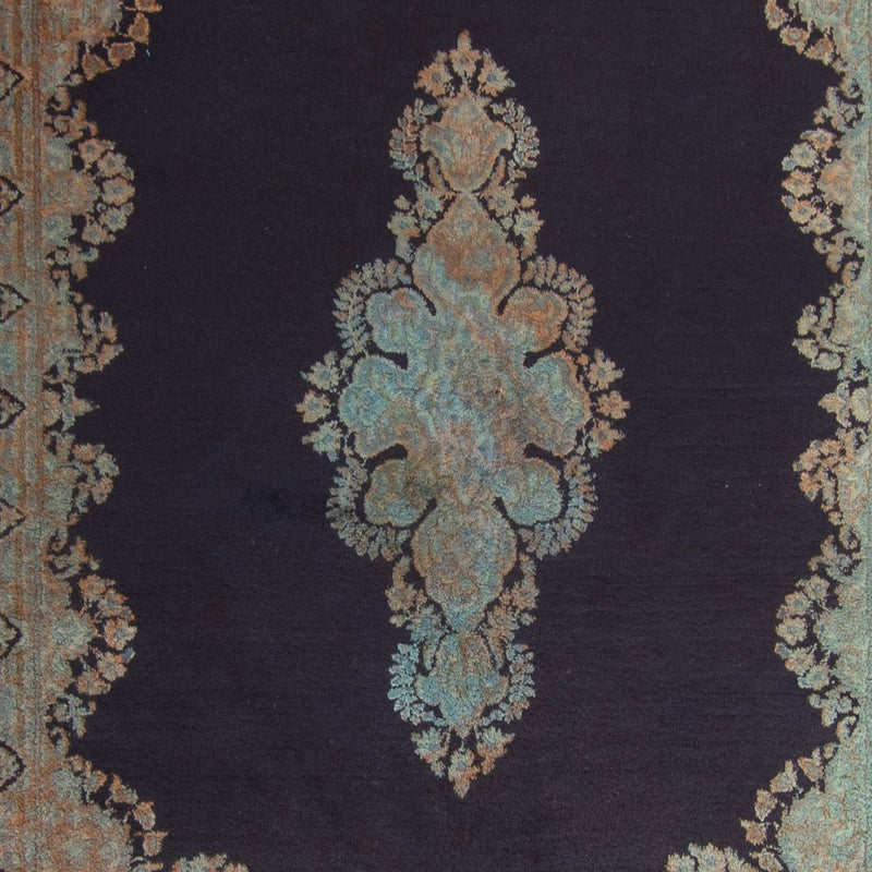 Persisk tæppe - Classic - 199 x 151 cm - mørkeblå