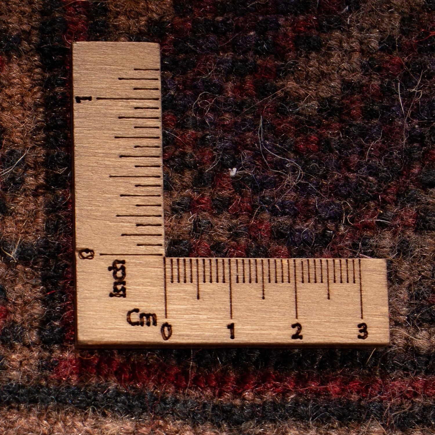 Afghansk tæppe - 303 x 200 cm - flerfarvet