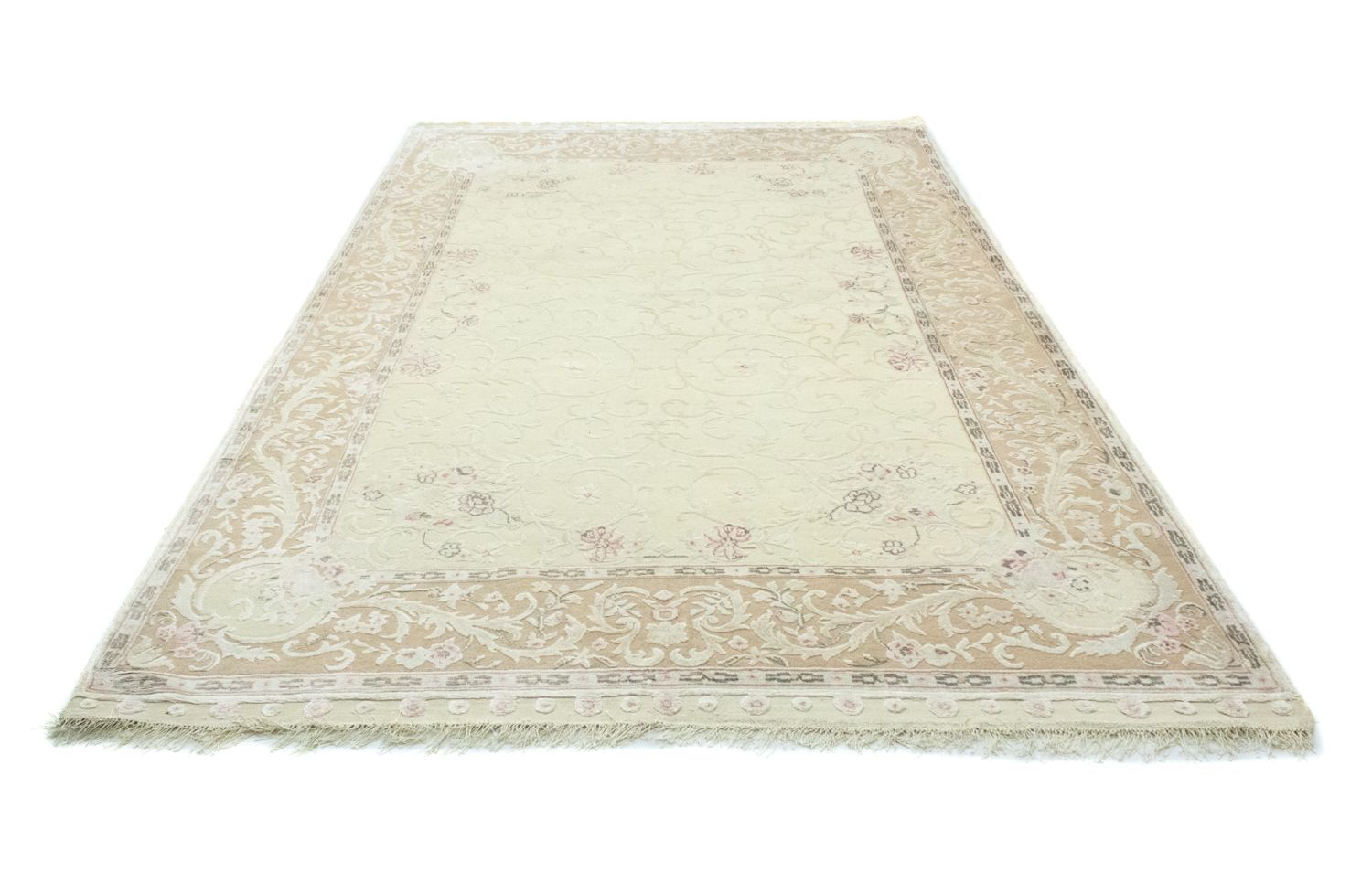 Designer tæppe - 304 x 200 cm - beige
