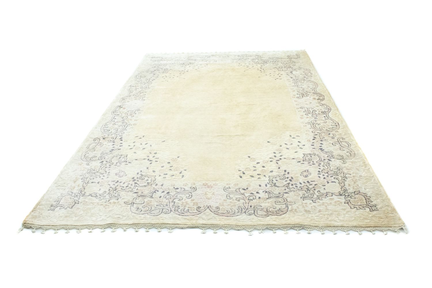 Designer tæppe - 306 x 202 cm - beige