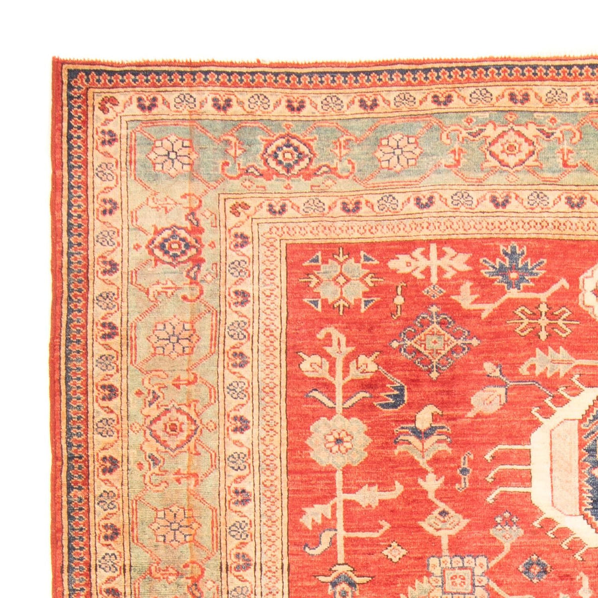 Kazak Tæppe 187x230cm - Orientalsk tæppe