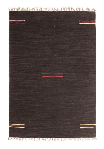Moderne kilim Tæppe 132x195cm - Uldtæppe