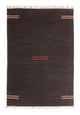 Moderne kilim Tæppe 195x132cm - Uldtæppe