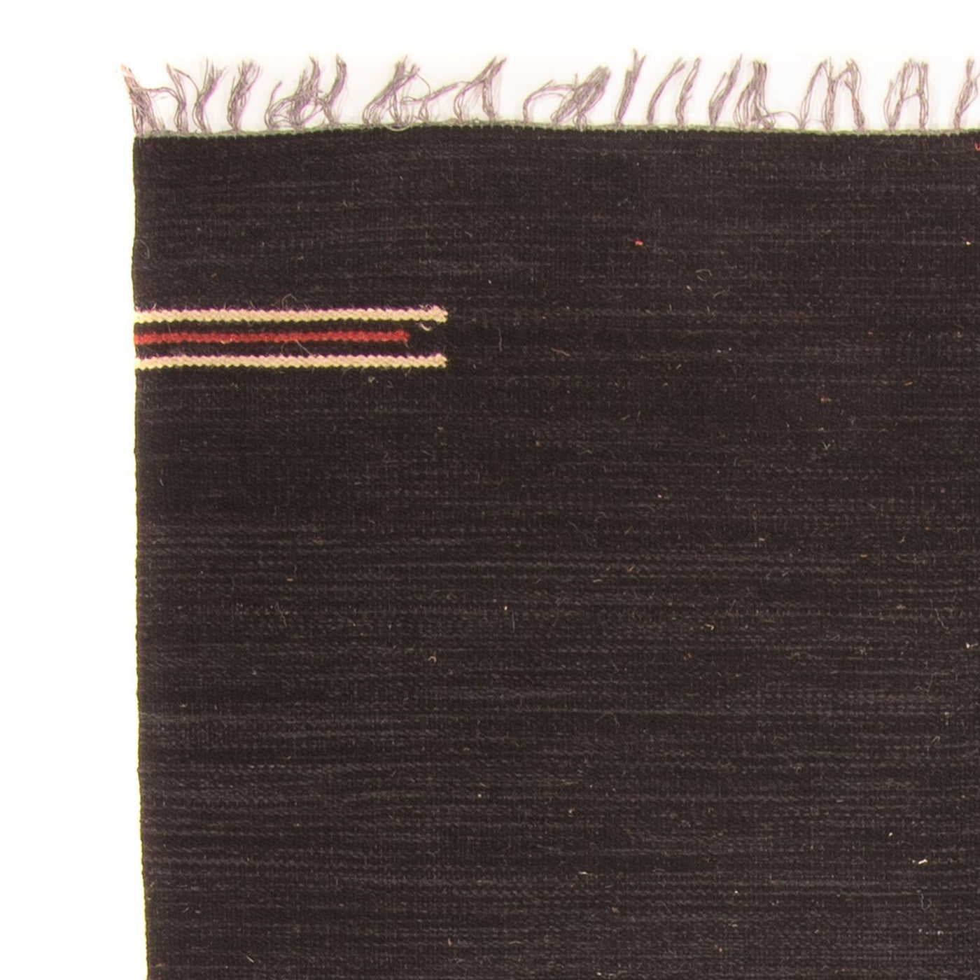 Moderne kilim Tæppe 195x132cm - Uldtæppe