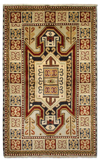 Orientalsk tæppe - 154 x 91 cm - beige