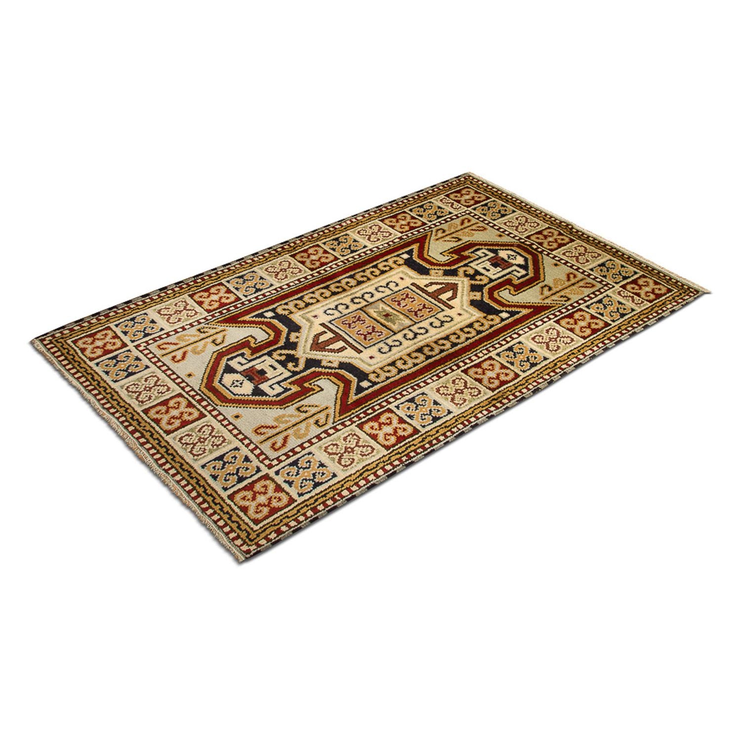 Orientalsk tæppe - 154 x 91 cm - beige