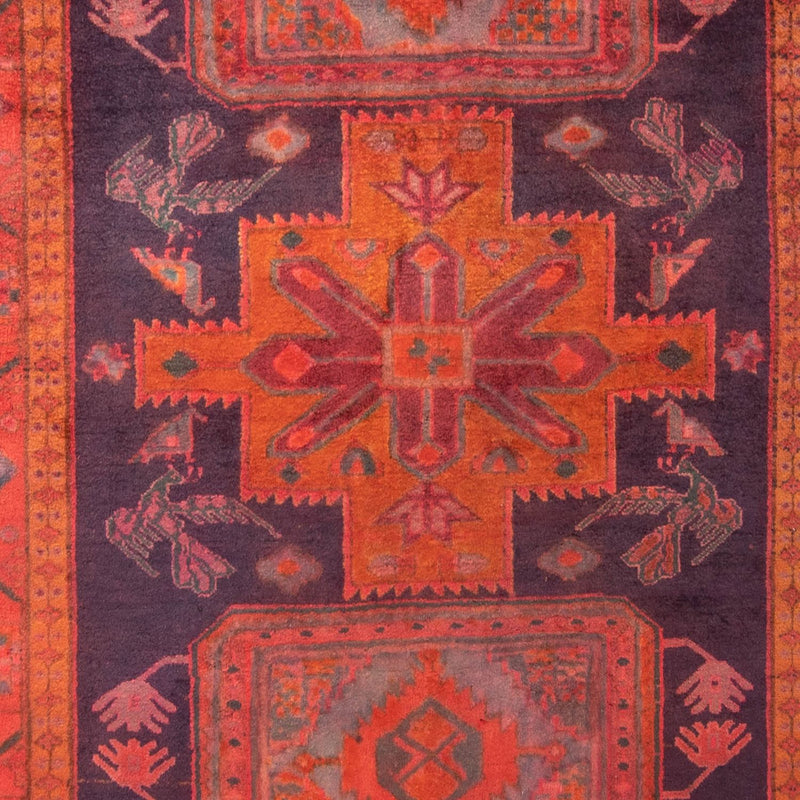 Løber Persisk tæppe - Nomadisk - 320 x 140 cm - rust