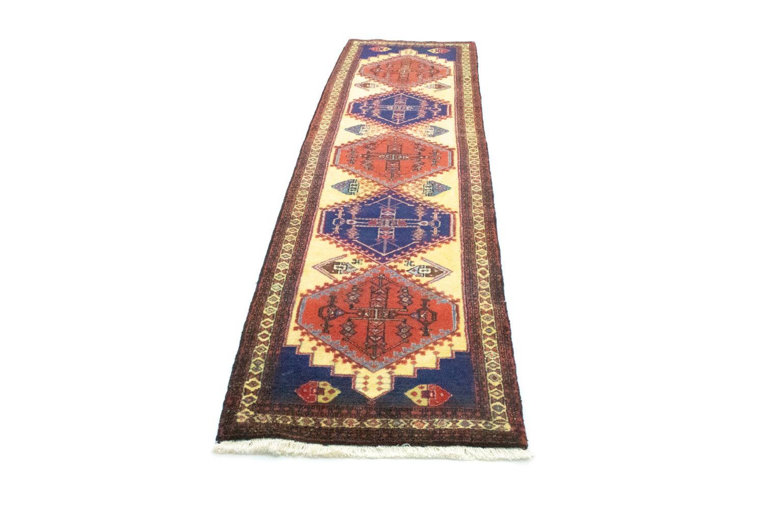 Løber Persisk tæppe - Nomadisk - 275 x 70 cm - beige