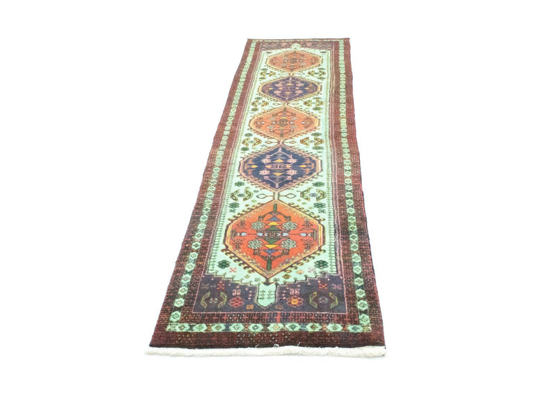 Løber Persisk tæppe - Nomadisk - 300 x 75 cm - beige