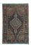 Persisk tæppe - Nomadisk - 174 x 120 cm - lyseblå