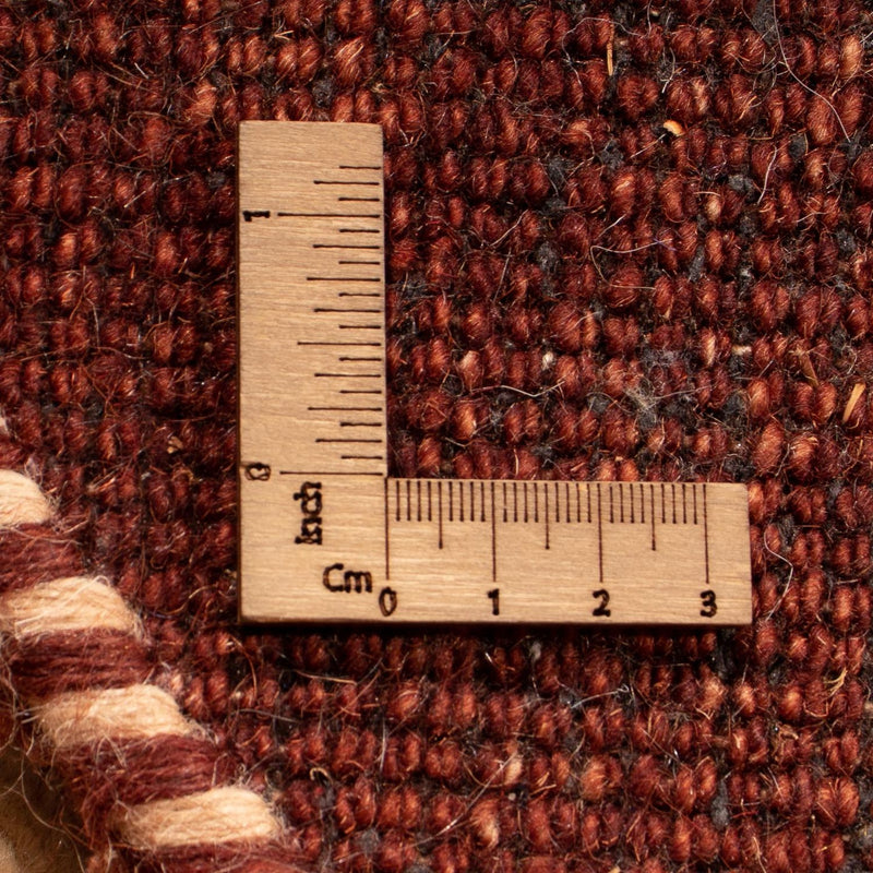 Gabbeh-tæppe - Indus rundt  - 200 x 200 cm - beige