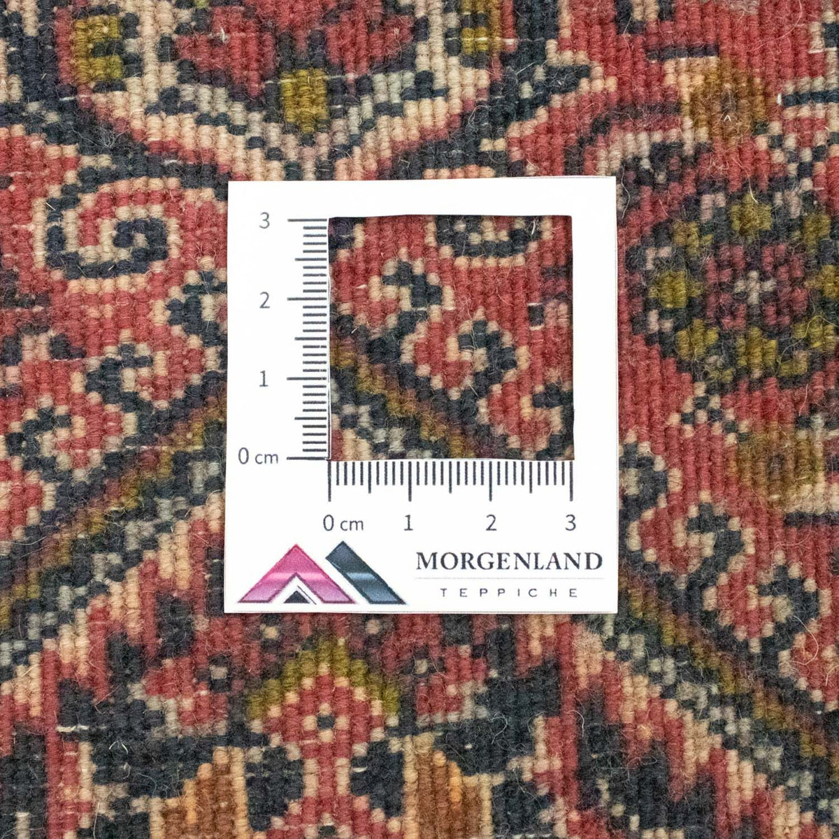 Løber Persisk tæppe - Bijar - 393 x 82 cm - rød