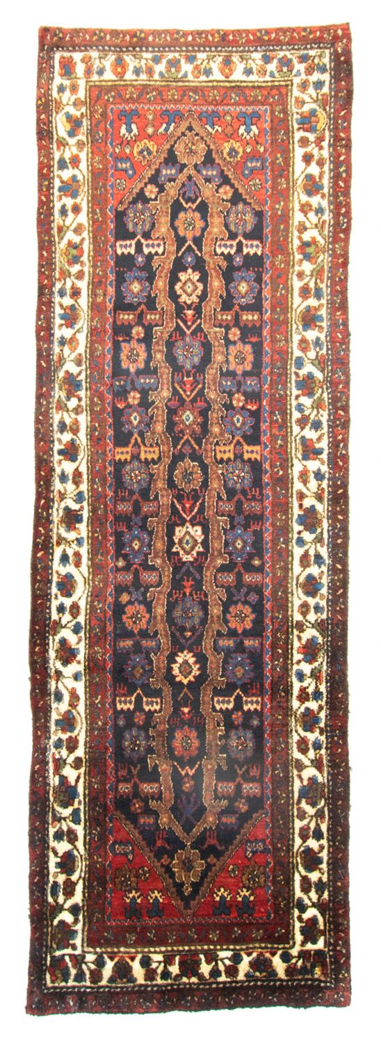 Løber Persisk tæppe - Nomadisk - 308 x 98 cm - orange