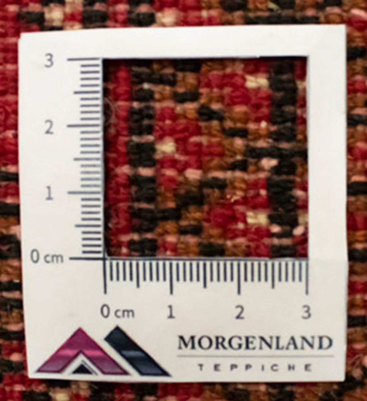 Turkaman-tæppe - 130 x 60 cm - rød