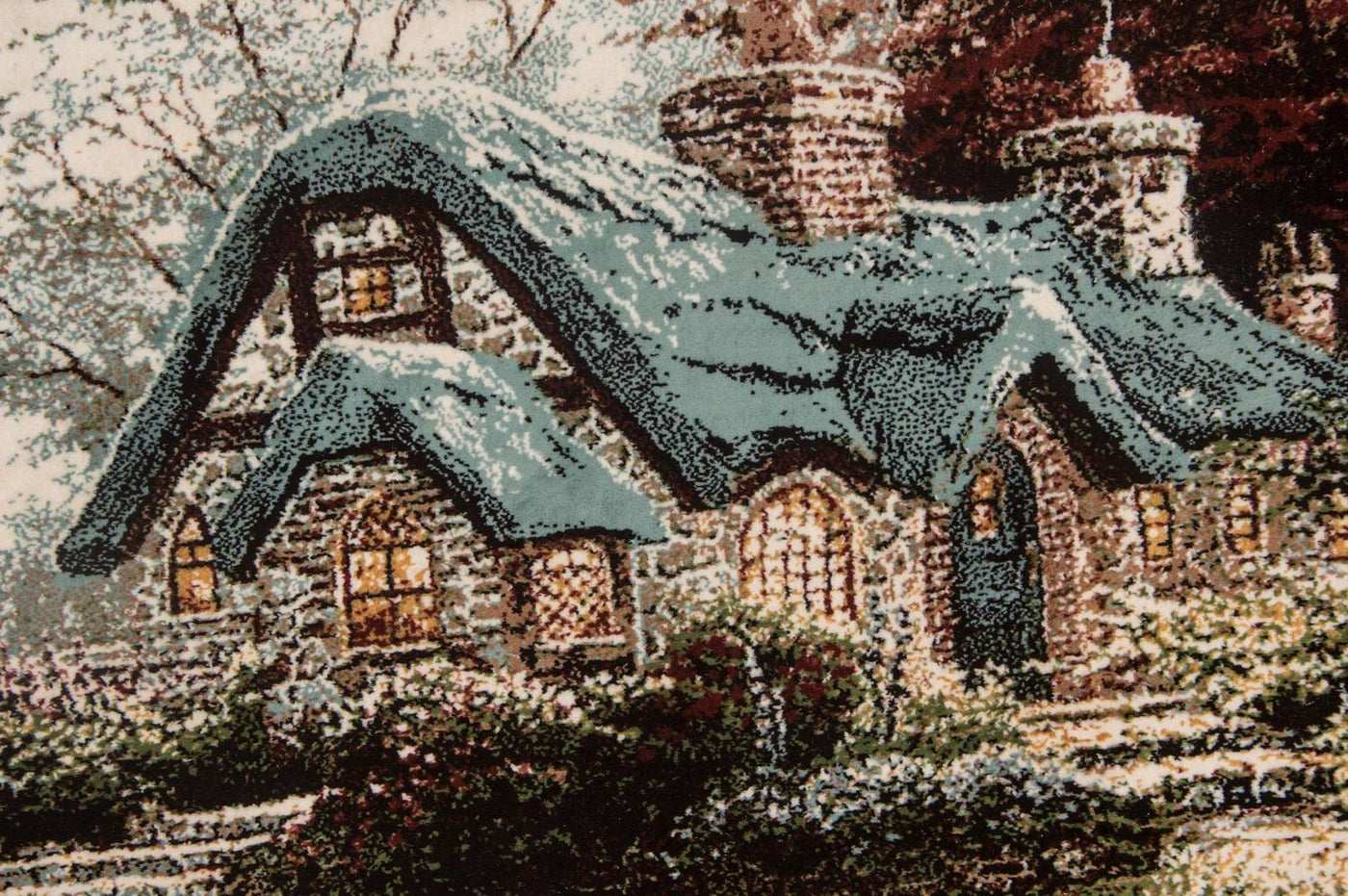 Billede tæppe 110x80cm - Orientalsk tæppe