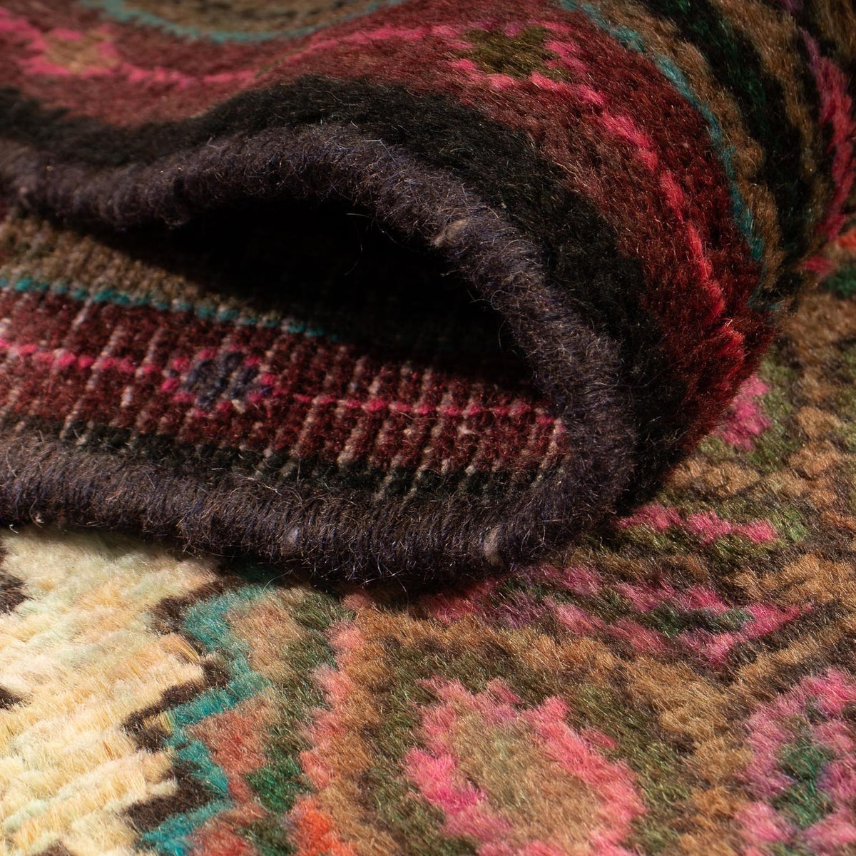 Løber Persisk tæppe - Nomadisk - 293 x 83 cm - lysrød