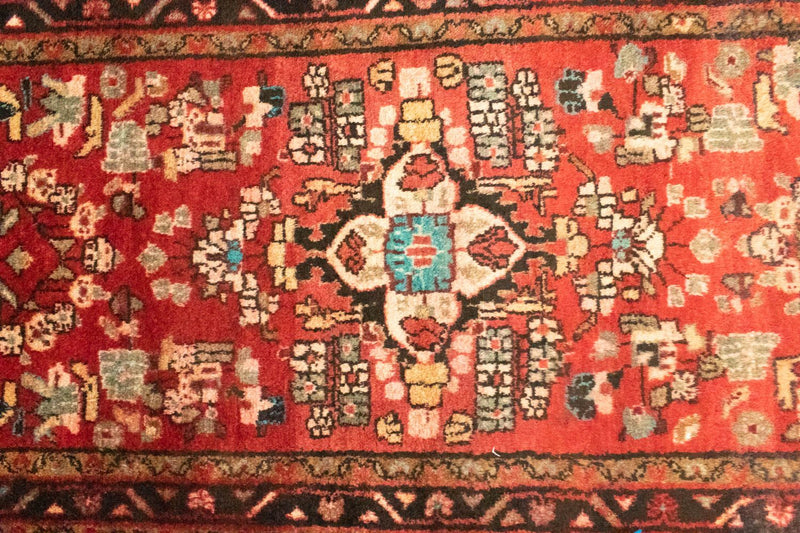 Løber Persisk tæppe - Nomadisk - 288 x 84 cm - orange