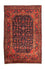 Persisk tæppe - Nomadisk - 184 x 117 cm - mørkeblå