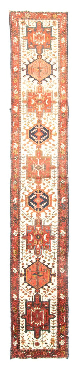 Løber Persisk tæppe - Nomadisk - 420 x 67 cm - beige