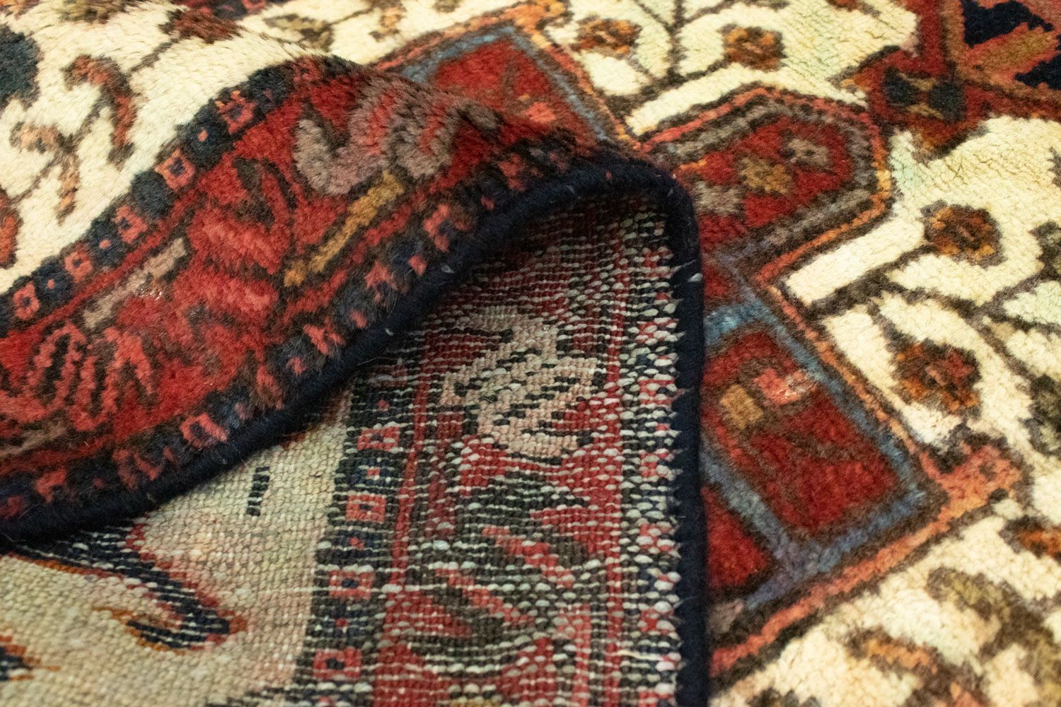 Løber Persisk tæppe - Nomadisk - 420 x 67 cm - beige