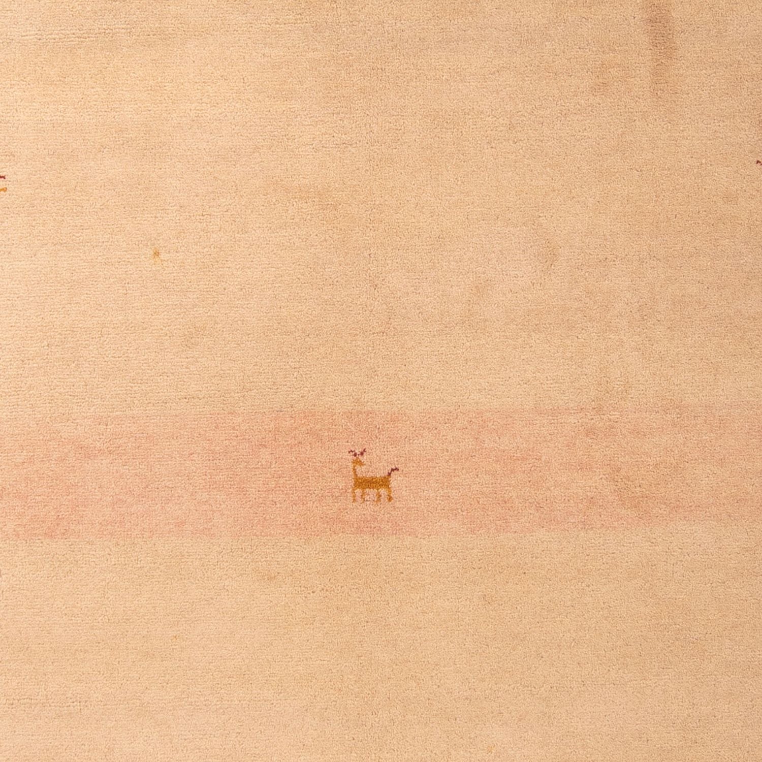 Gabbeh-tæppe - Indus - 246 x 167 cm - lys brun