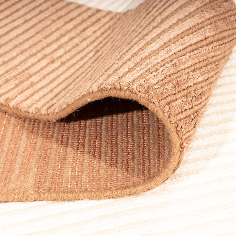 Viskose tæppe - 275 x 201 cm - beige
