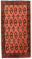 Turkaman-tæppe - 130 x 60 cm - rust