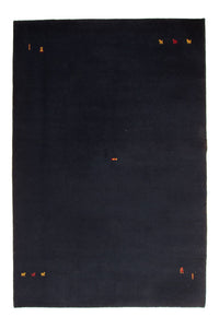Gabbeh-tæppe - Indus - 300 x 200 cm - mørkeblå