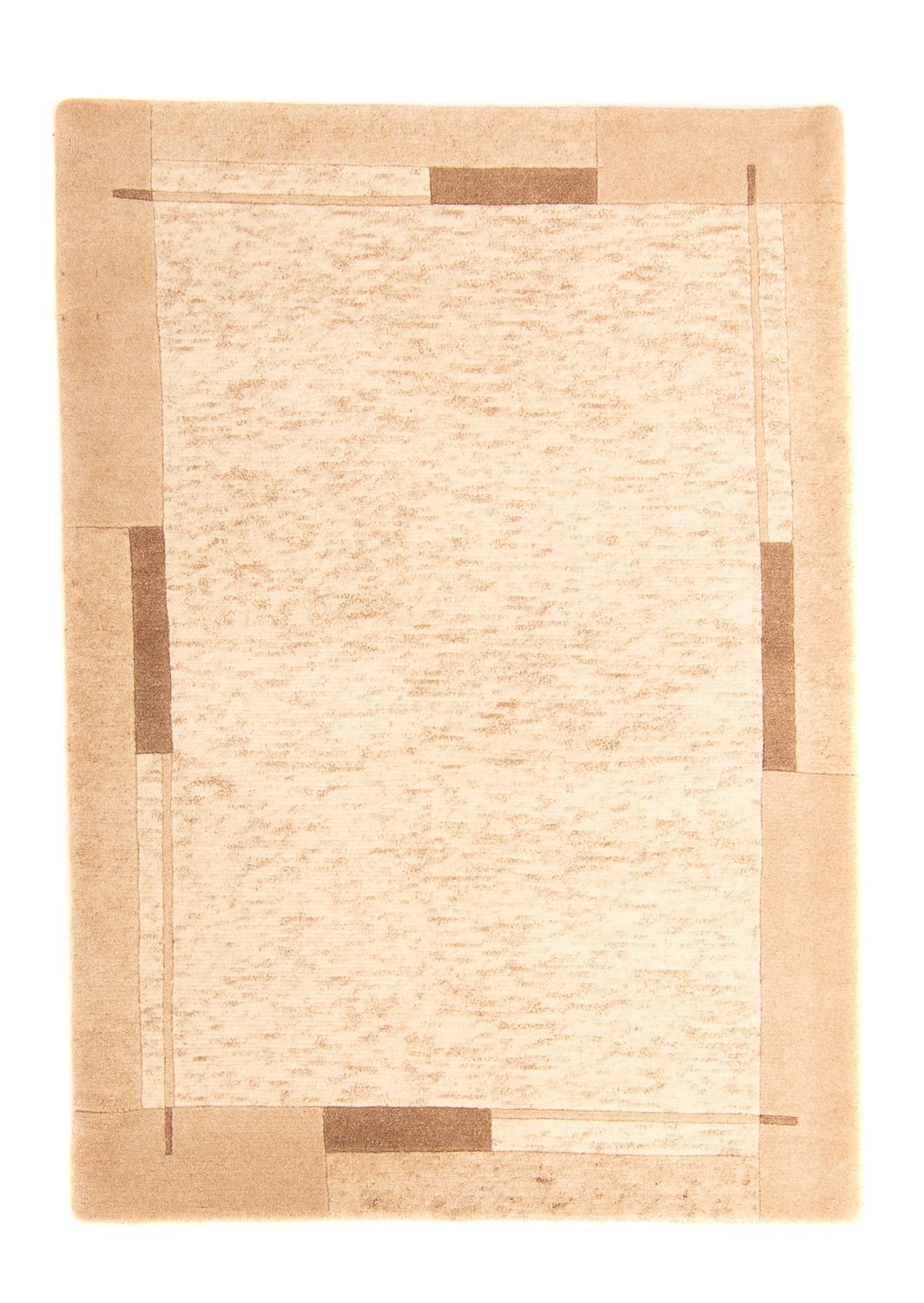 Nepal Tæppe - 177 x 124 cm - beige