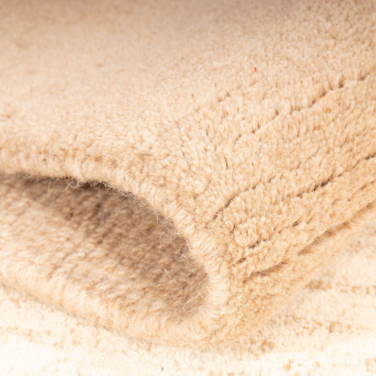 Nepal Tæppe - 177 x 124 cm - beige