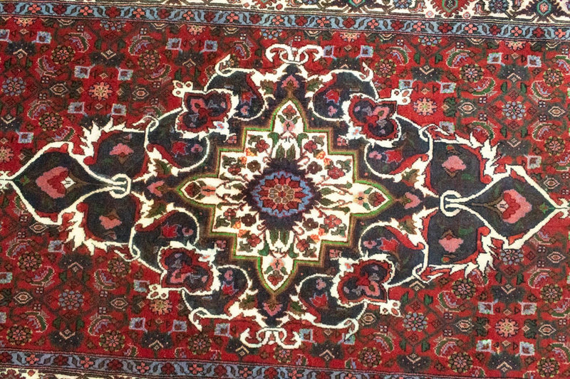 Løber Persisk tæppe - Nomadisk - 372 x 95 cm - rød